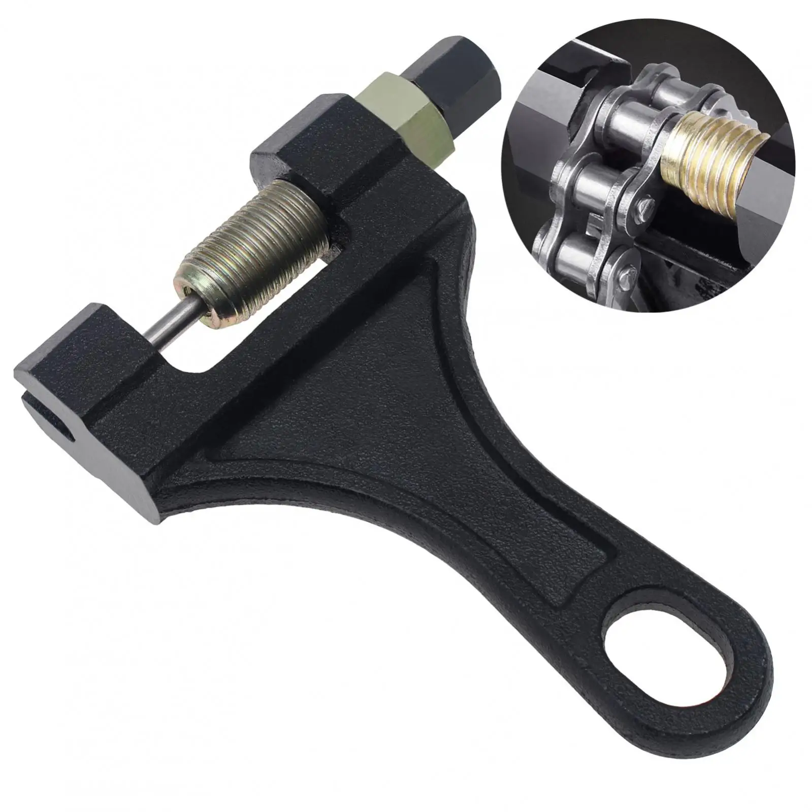 530-630 High Carbon Steel Chain Breaker Riveting Tool for Motorcycle Dirt Bike Scooter Bicycle Chain Pin Removal Repair Tool