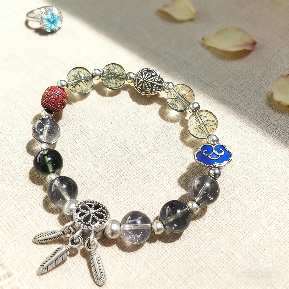 

Jewelry Bracelet Fashion Natural Crystal Women's Bracelets Handmade Dreamcather Gifts for Girls