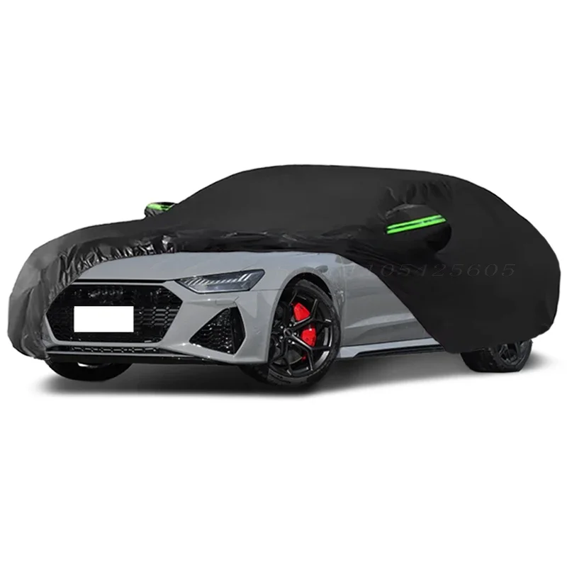 

For Audi RS7 Car Cover Outdoor Sun Shade Rain Snow Dust Frost Resistant Anti-UV Cover Waterproof All Weather for Automobiles