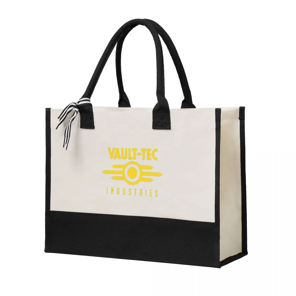 

Vault-Tec Logo Canvas Bag Shopping Bag Wedding Decoration Travel Wedding Bag best wedding gift