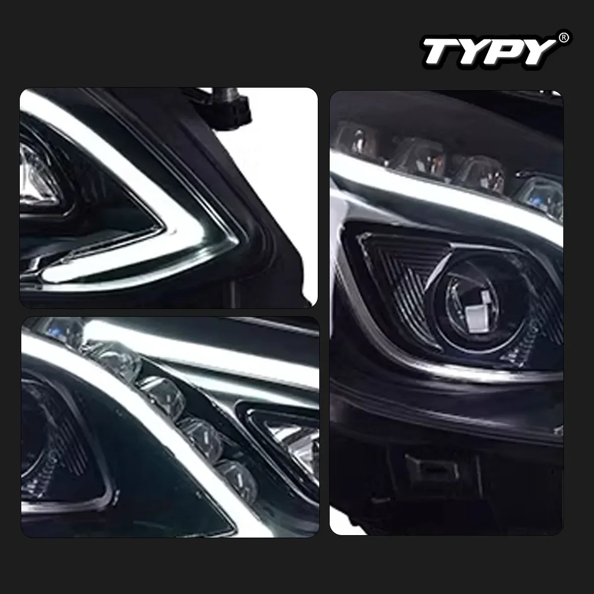 

TYPY New LED Head Lamp Upgrade Modified For Benz E-Class W212 Headlights 2014-2016 Dynamic Signal Head Lamp Auto Accessories