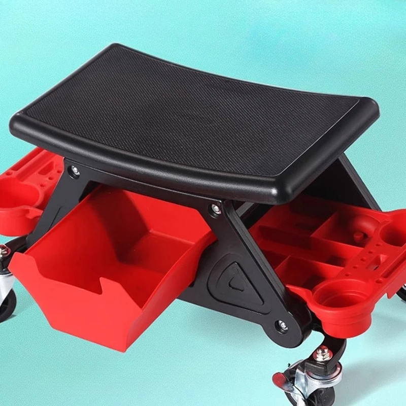 

Car beauty maintenance work stool Car repair stool Auto repair Auto maintenance polishing Film storage matching can be moved