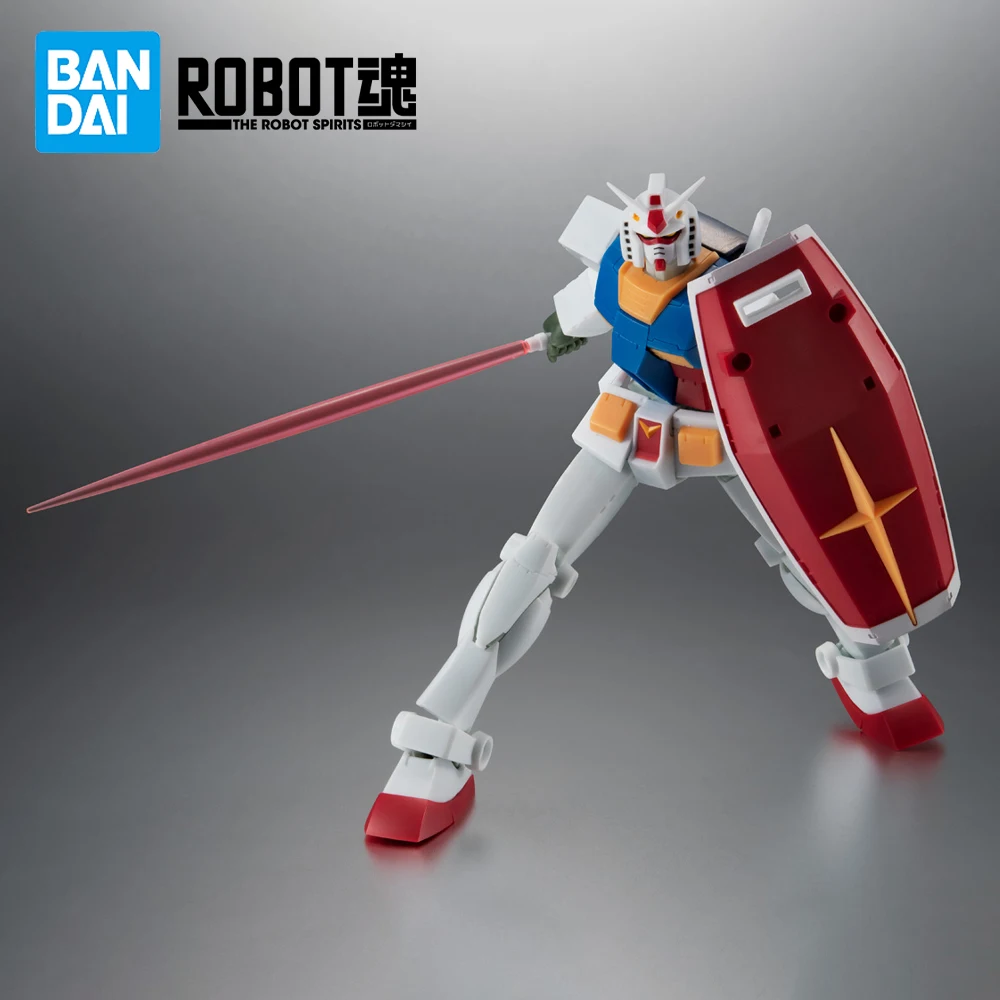 

В наличии оригинальная фигурка BANDAI ROBOT SPIRITS BEST SELECTION ANIME Gundam RX-78-2, экшн-аниме, оригинальная модель, игрушка в штучной упаковке