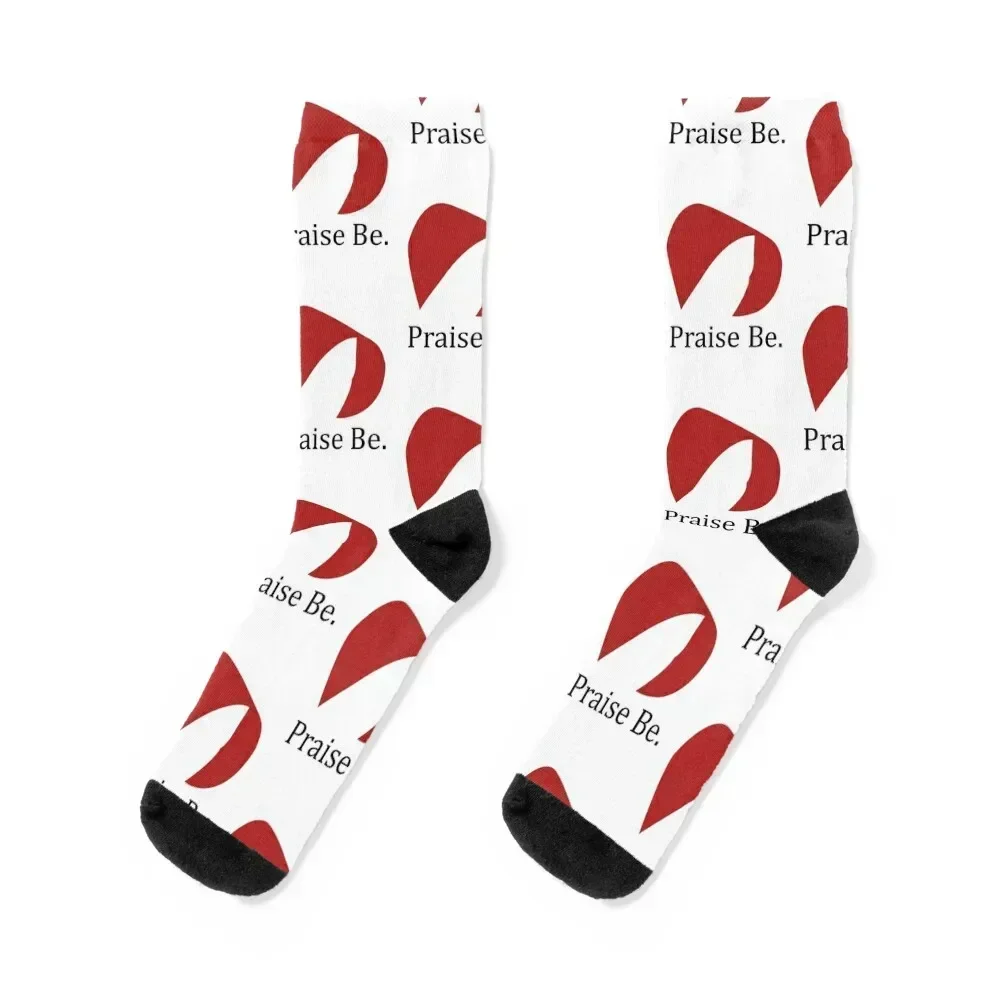 

Handmaids Tale praise be red Socks Non-slip Soccer winter gifts funny gift Socks For Man Women's