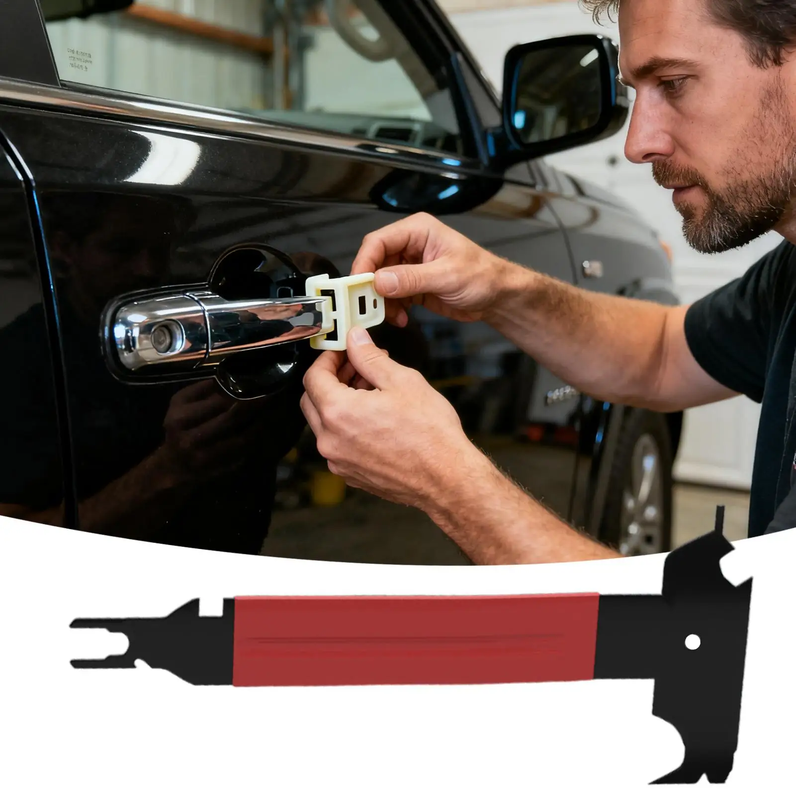 

Инструмент для снятия внутренней обшивки, стальная ручка, зажим для снятия зажима, инструмент для подъема грузовика, трактора, кузова автомобиля, запасные части для салона