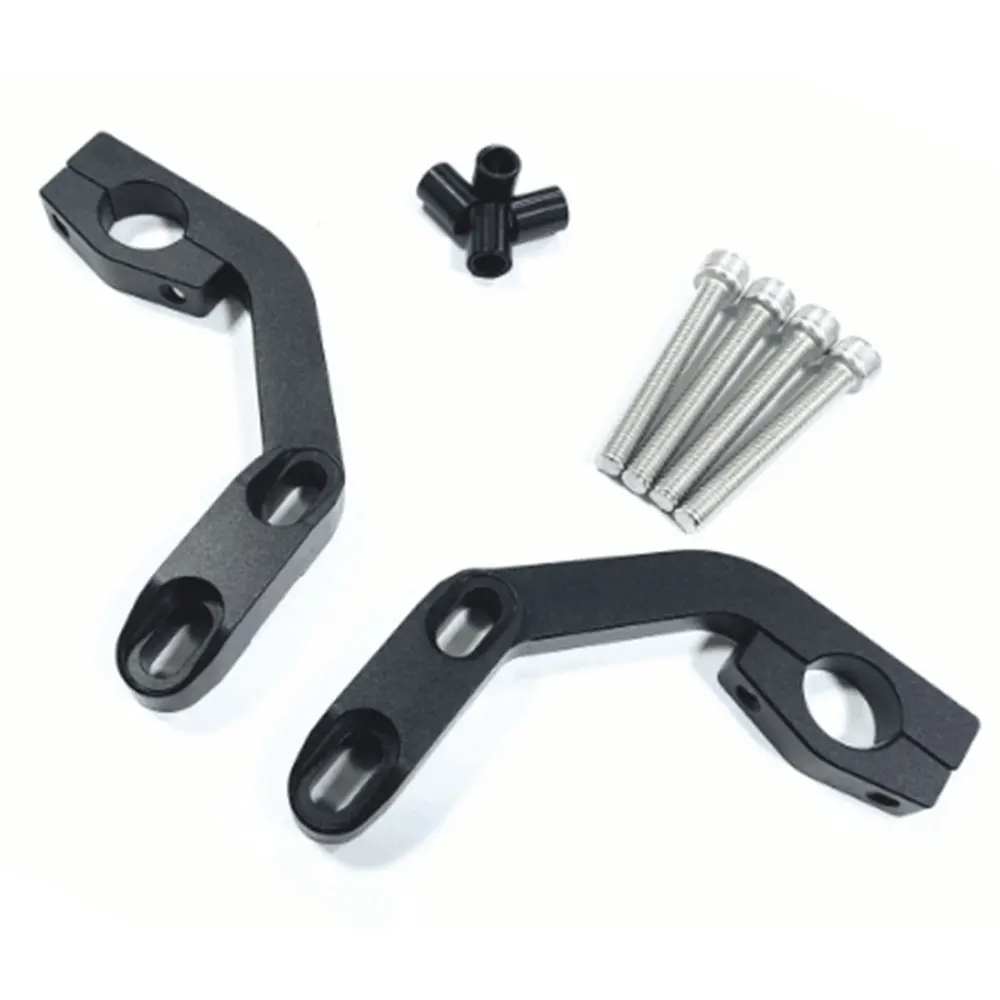 

Motorcycle 22mm 25mm 28mm Adjustable Windshield Bracket Windscreen Airflow Wind Deflector Brackets For HONDA CB500X 2017-2025