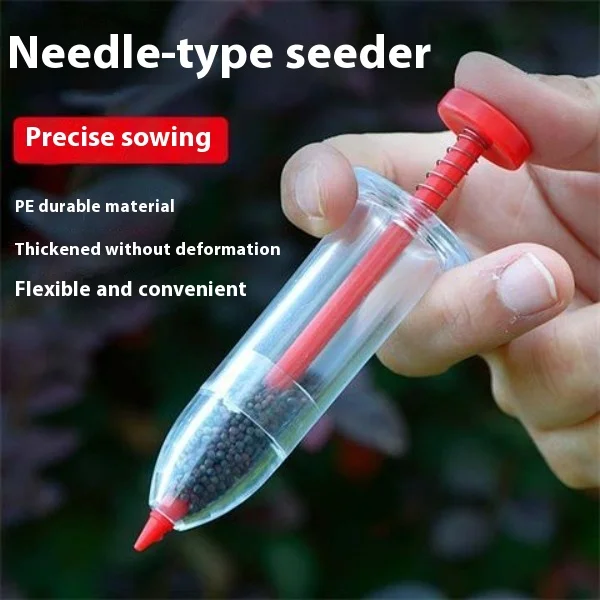 

Manual needle and tube type seedling sowing artifact household vegetable flower gardening seedling hole plate small tool