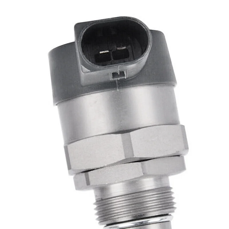 1 Piece Fuel Oil Pressure Sensor Valve 0281002987 Silver & Black Metal Fits For Mercedes Benz 166 GL ML R E-A67F
