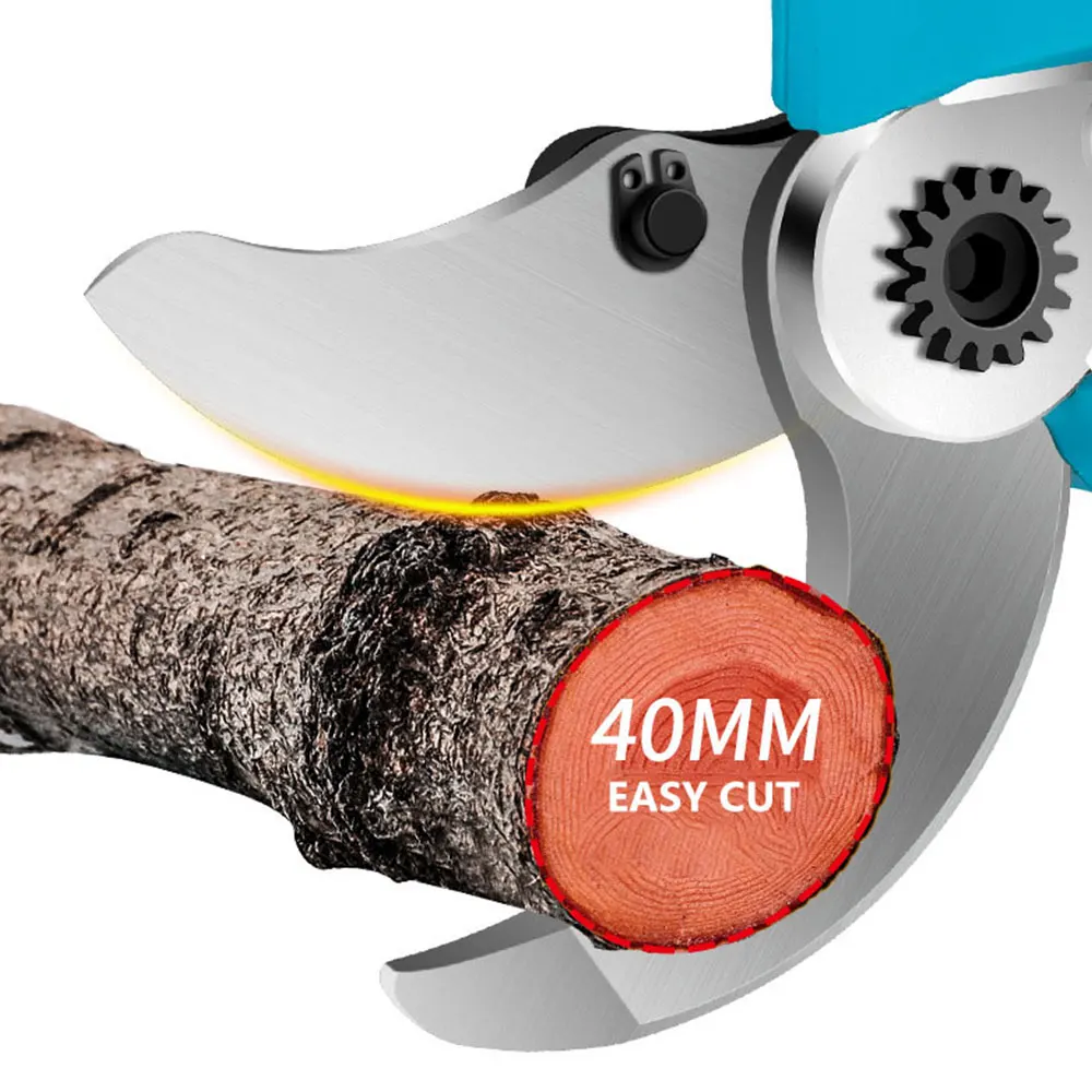 36V 1080W 40mm Professional Electric Pruning Shears Garden Trimmer Tree Branch Cutting Trimming Tool