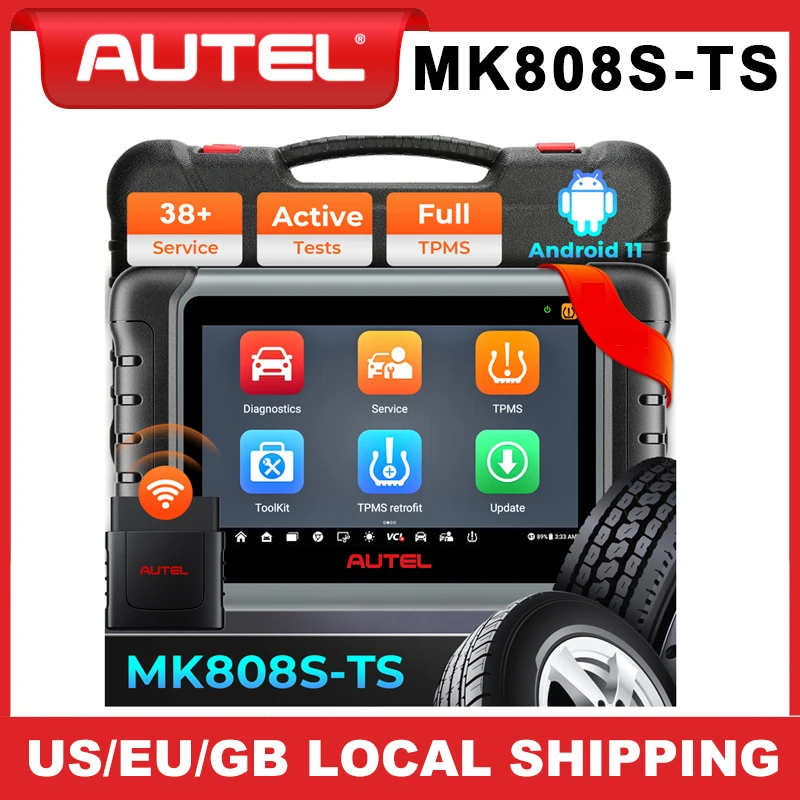 

Autel MK808S-TS TPMS Диагностические инструменты Automotivo OBD2 Сканер Автомобильный считыватель кодов Активное тестирование Обновление MK808S