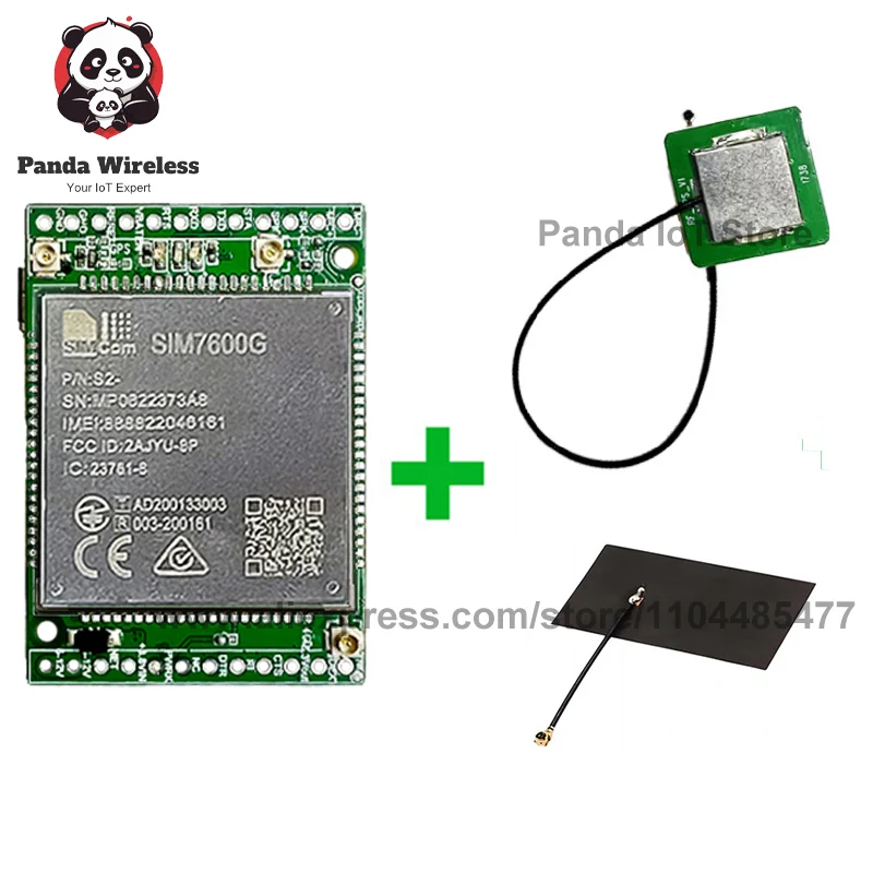

Основная плата SIMcom SIM7600G 4G для промышленной автоматизации IoT, приложений M2M, подключение LTE CAT4 + голос + GNSS, высокоскоростная