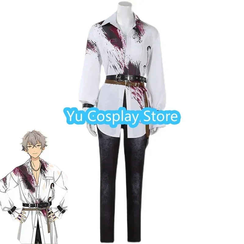 

Yu-Cosplay Game Ensemble Stars Undead Sakuma Rei Hakaze Kaoru Ogami Koga Otogari Adonis Cosplay Costume Halloween Party Uniform