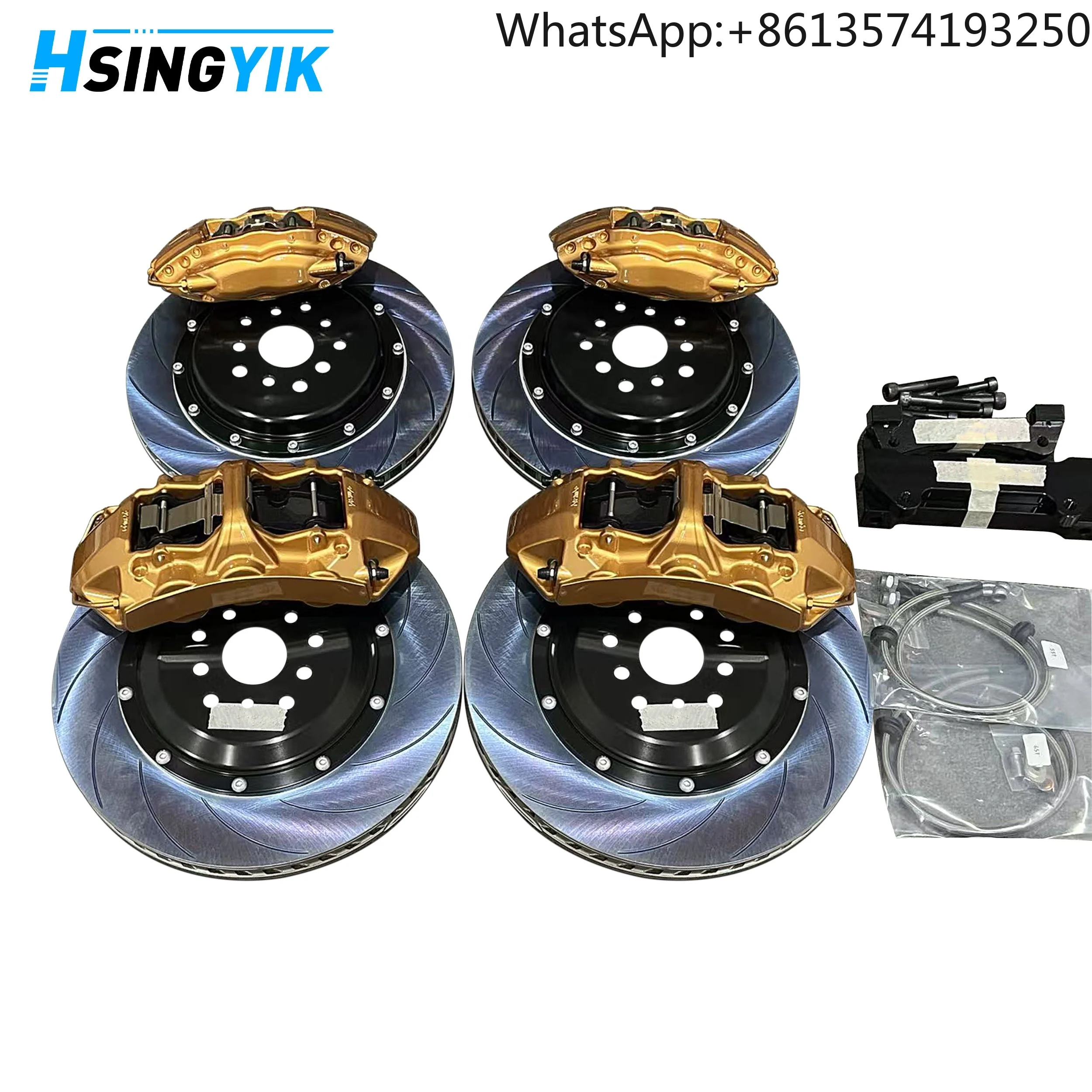 Discos de Freno para Autos Deportivos de Carreras, Rotores de Freno HT250/G3000/G3500, Kit de Frenos Grandes para Volkswagen