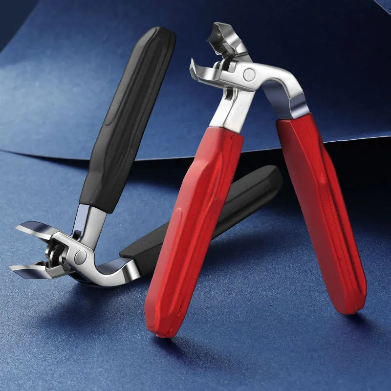 Angled Head Stainless Steel Toenail Clippers Professional Ingrown Nail Cutters Paronychia Treatment Manicure Pedicure Tools