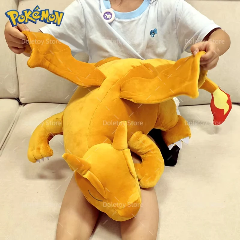 Big Size Sleeping Pokemon Plush Toys Charizard Chien-Pao Umbreon Stuffed Animal Anime Peluche Pillow Xmas Gift For Kids