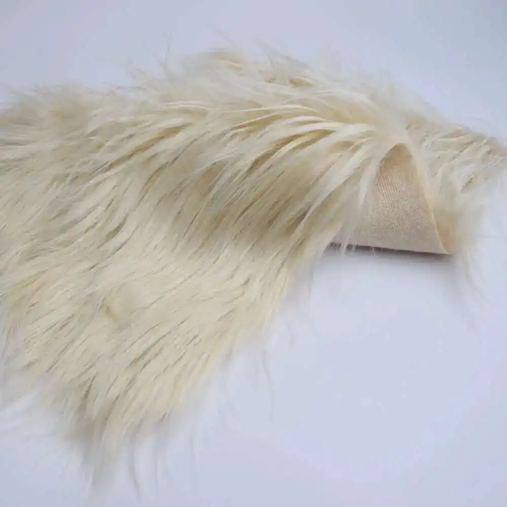 160x50cm Fur Fabrics Soft Plush 100% Polyester Approx 8cm Garment Sewing Fabrics Faux Plush Fabrics