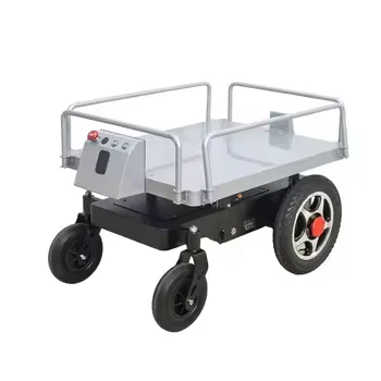100kg payload electric transport vehicle automated transfer and delivery robot warehouse follow-up robot