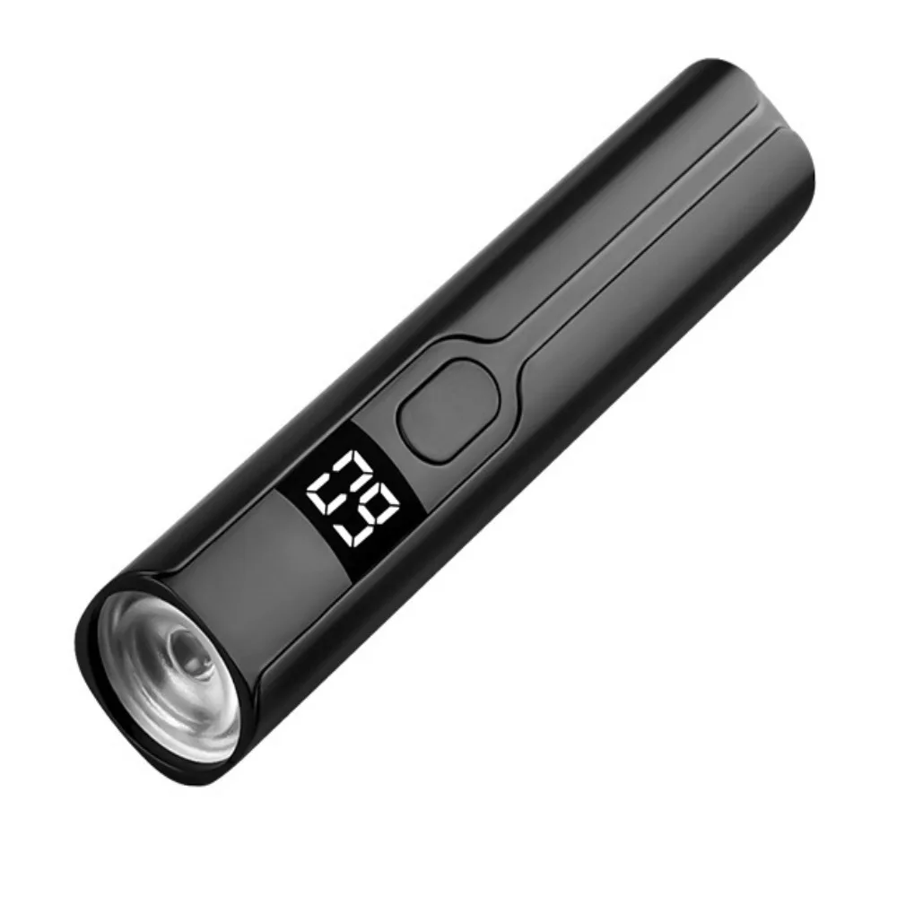 充電式 LED UV ネイルランプ タイミング機能付き デジタルディスプレイ UV 硬化ランプ 速乾性 ミニハンドヘルドネイルドライヤー