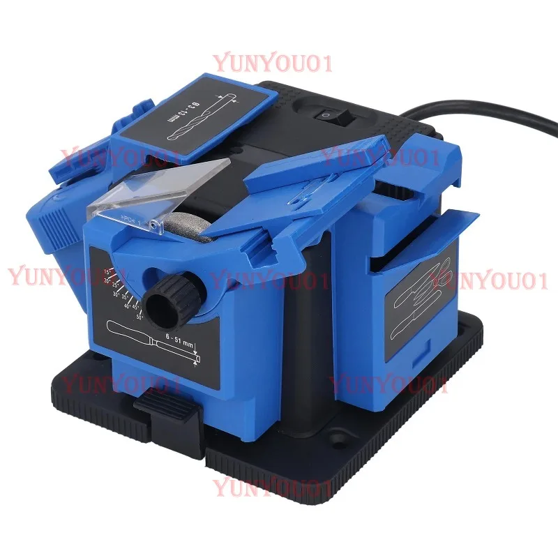 Multifunctional Task Sharpener 65W High Strength Adjustable Electric Cutter Sharpening Machine for Grinding Household Accessorie