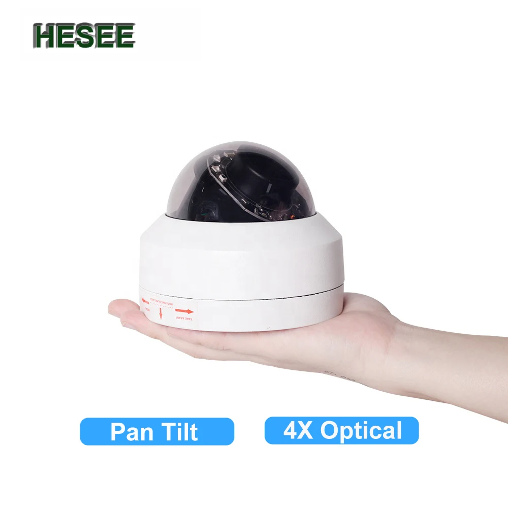 

HESEE 2MP 5MP CCTV Camera Dome POE IP PTZ H.265 Outdoor Security Network Cameras Surveillance 2.8-12mm Zoom Hikvision Compatible