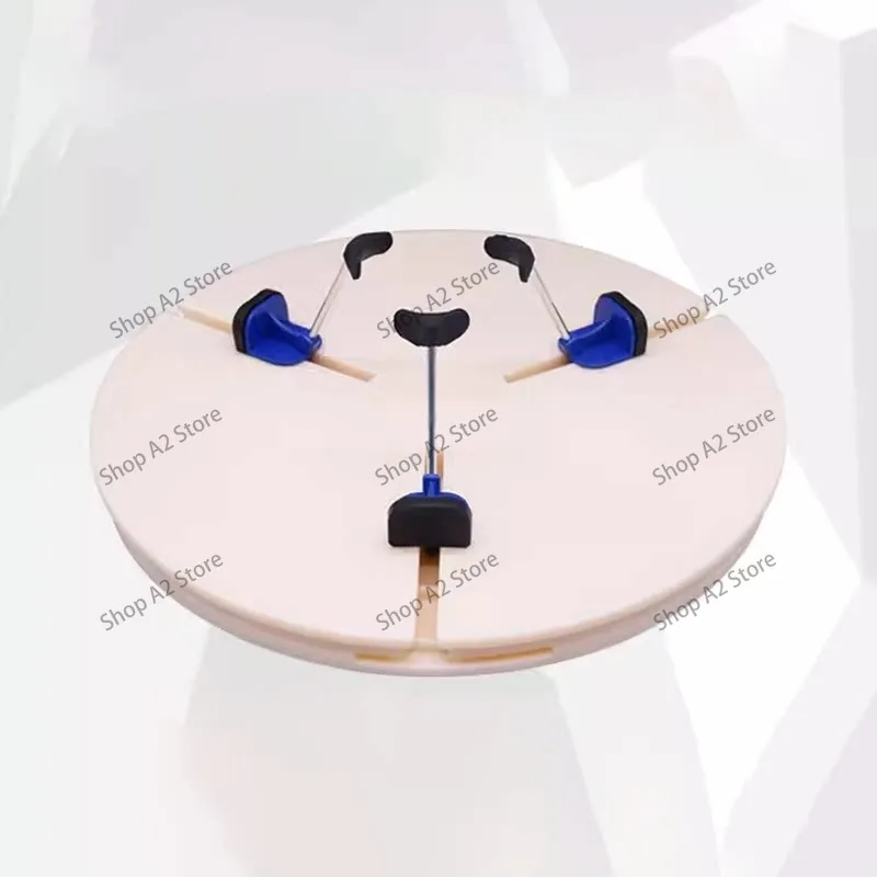 Ceramic tools, triangular trimming clips, auxiliary trimming tools, automatic center finding, a must for ceramics novices