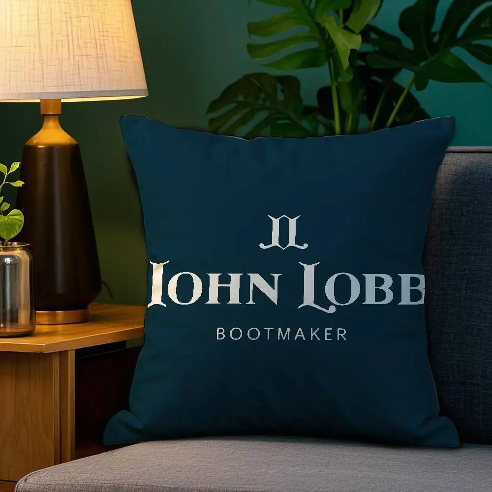 جون L-Lobb B-Bootmaker كيس وسادة مكافحة الغبار المخدة غير مرئية سستة حريري قصير أفخم غطاء وسادة أريكة