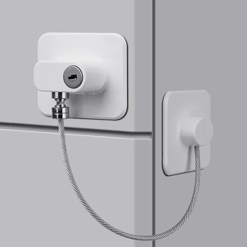 

Baby Safety Lock Kids Safe Refrigerator Drawer Lock Home Security Protection Multifunctional Cabinet Door Window Locks Key