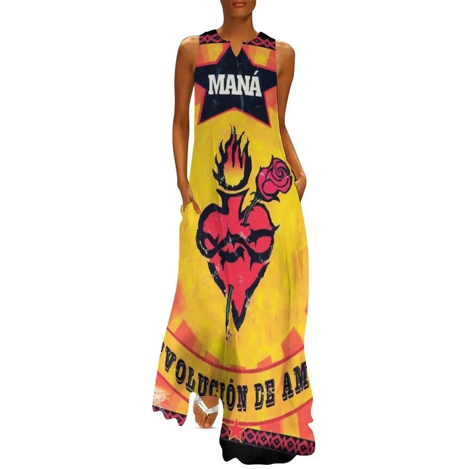

Mana revolucin de amor Long Dress summer women's suit women's luxury party dress sensual sexy dress for women