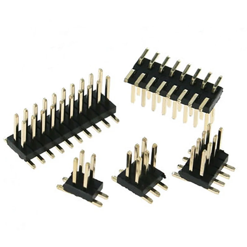 20PCS SMD SMT 2*4/5/6/8/10/20/40pin Double Row Male Pin Header 2.0mm Pitch Strip Pinheader Connector