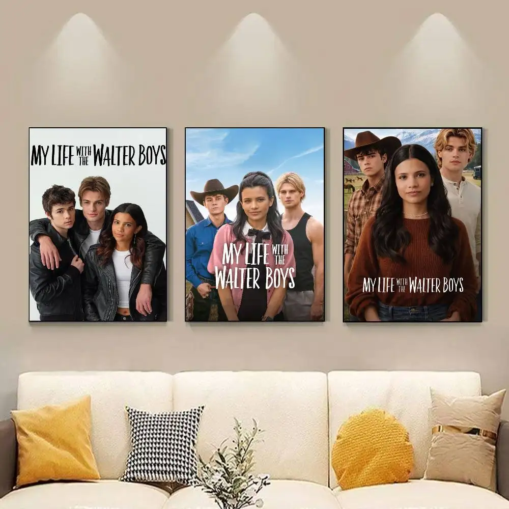 My life with the walter boys Poster HD Self Adhesive Waterproof Wall Art Ideal for Home Office Dorm Gift