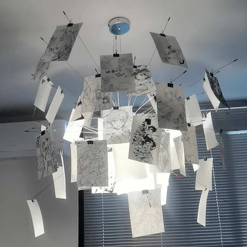 Ingo Maurer Zettel'z Pendant Lamp 7
