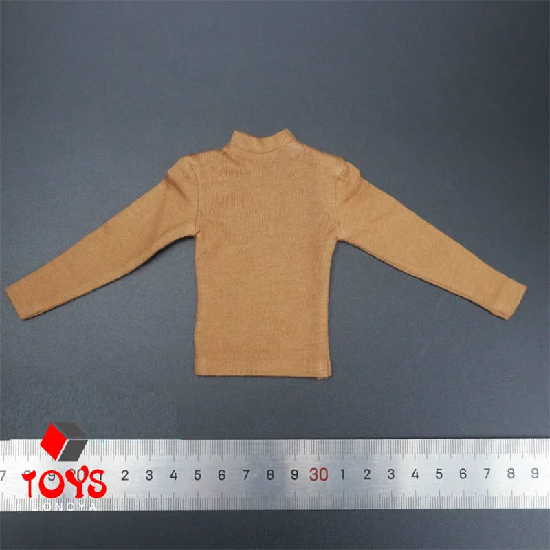 Auf Lager 1/6 Maßstab Hoodless Sweatshirt Langarmhemd Kleidung Modell passen 12-Zoll-männliche Soldat Action figur Puppe