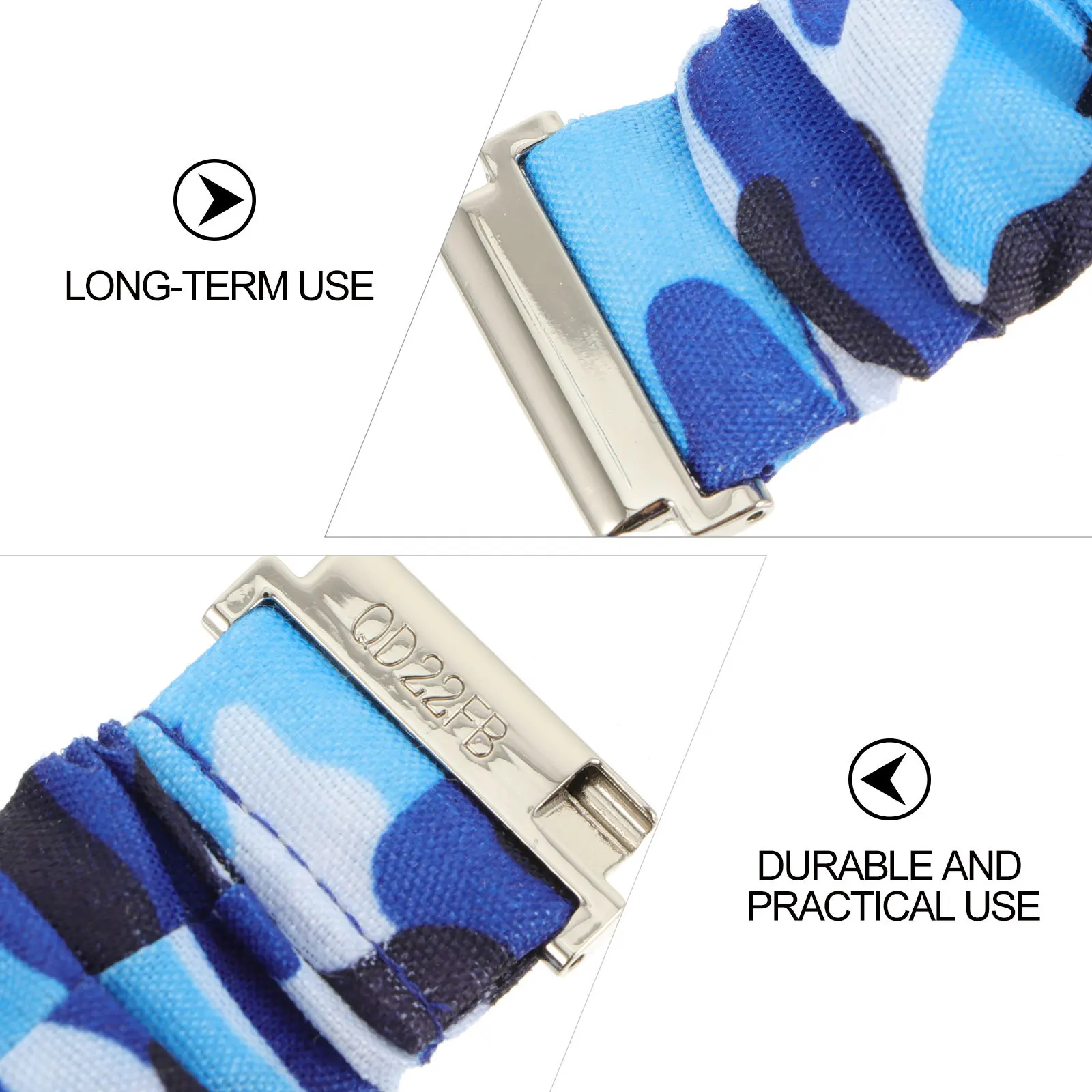 

1Pcs Leopard Pattern Scrunchie Watchband Soft Flexible Fashionable for Watch Active Printed Watch Strap Accessories