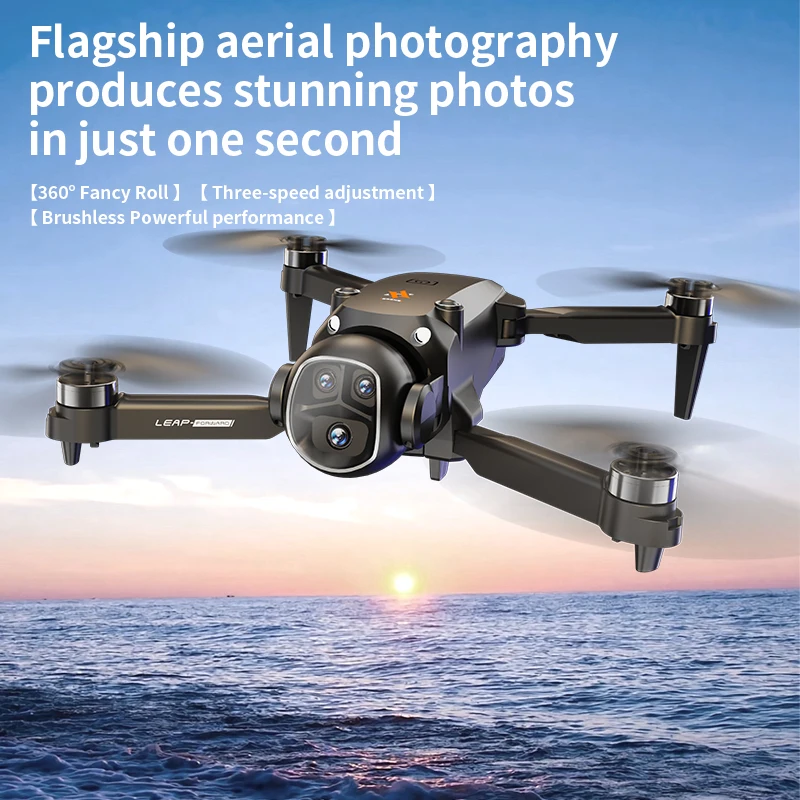 H26 Foldable RC Drone  Dual Camera Optical Flow Hover 360° Roll Quadcopter, High‑Quality Festival Gift for Beginner Drone Pilots