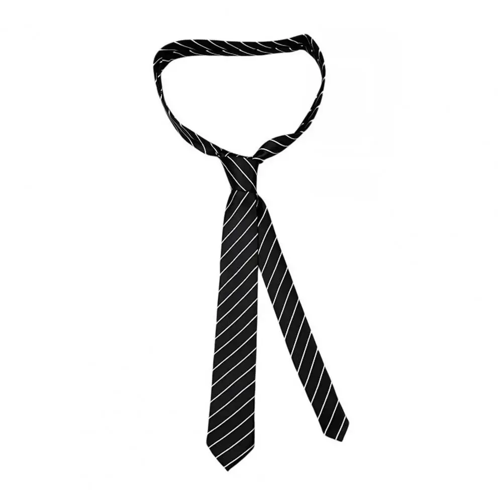 

Personality Belt Unisex Striped Necktie Retro Adjustable Length Dress Tie Versatile Fashion Accessory for Formal Wear Striped