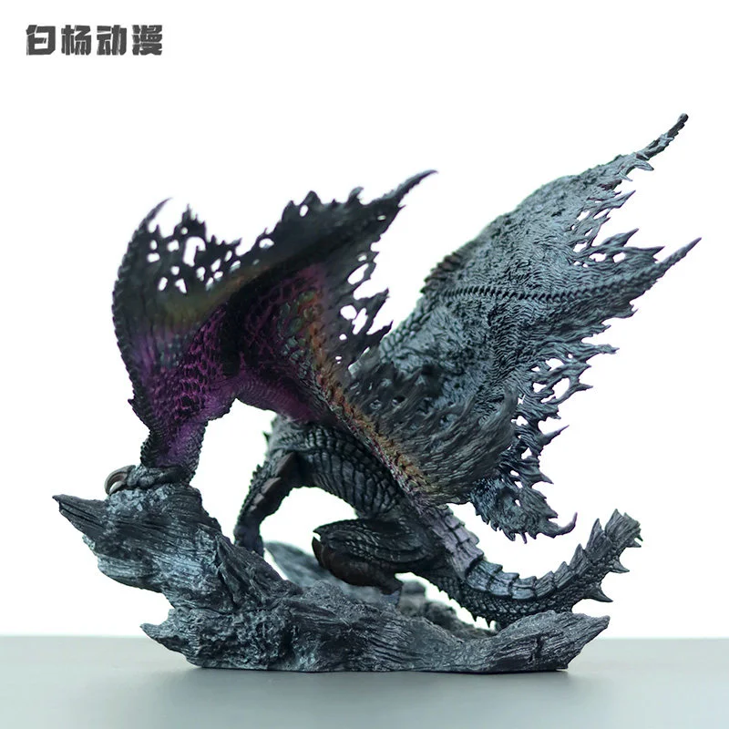 Spot Monster Hunter Resonance Series Black Eclipse Dragon Figure Model Tide Play Ornament Boys Gift Boxed for Boys view 3