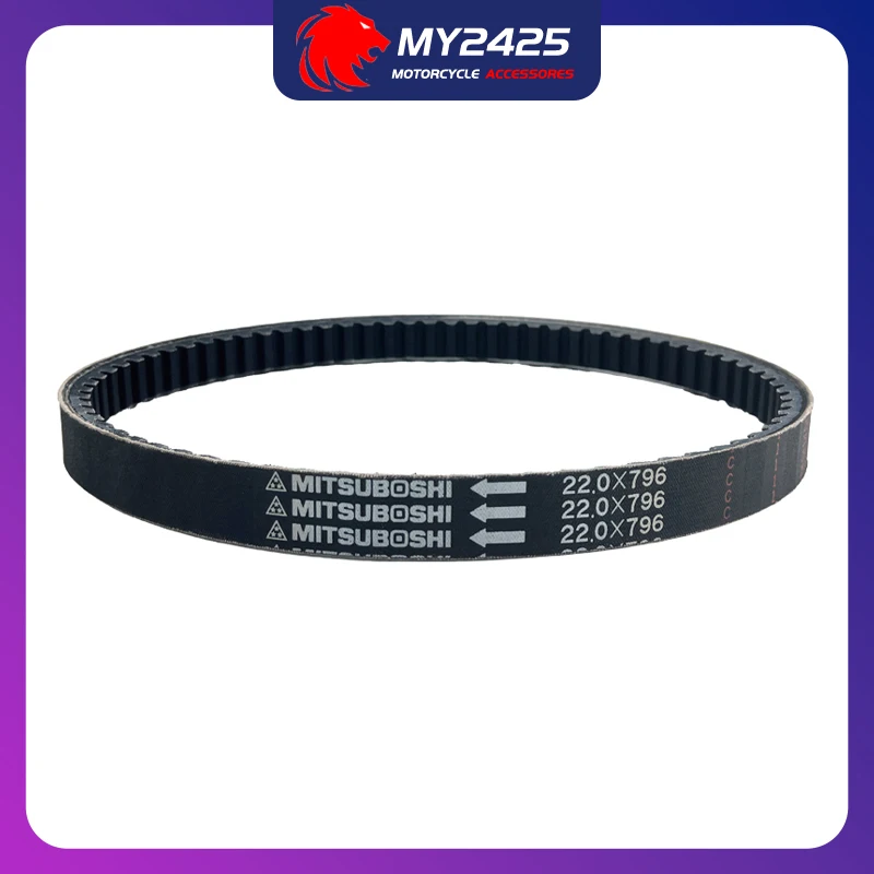 22.0*796 For YAMAHA NXC125 FLAME X XC125 Cygnus X NCX XC 125 5MLE76410000 5ML176410000 Drive Belt V Belt 796 22