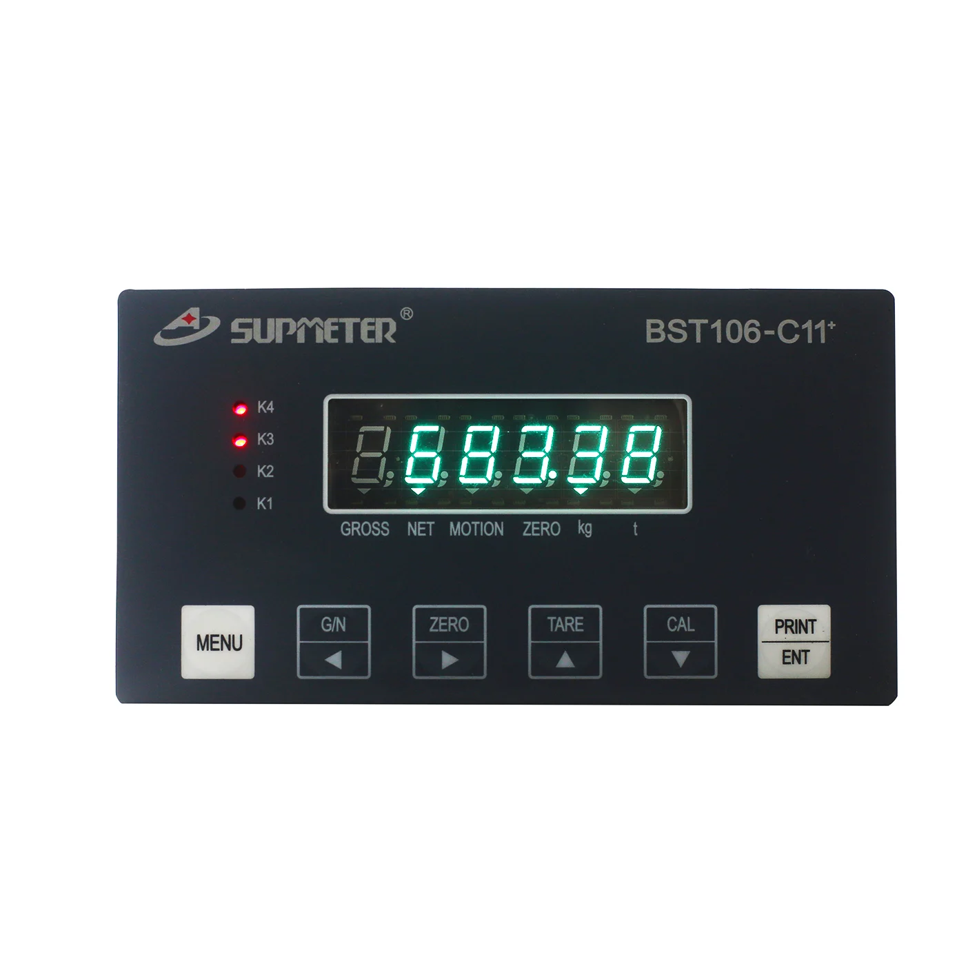 Material Level Electronic Weighing Indicator Controller 8 Load Cell Connectable