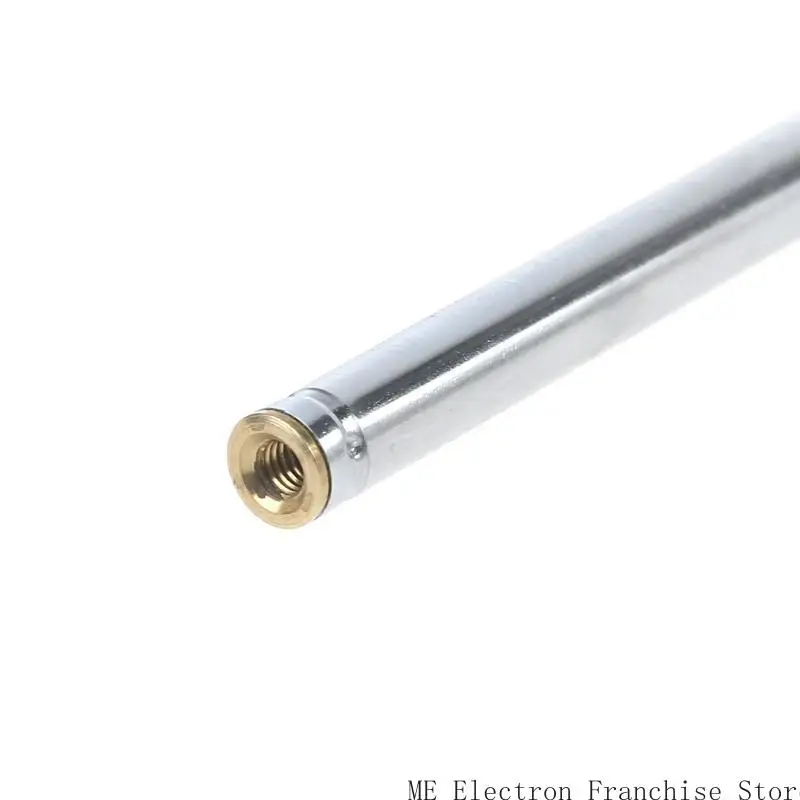 T5EA 망원경 안테나 내구성있는 라디오 라디오 교체 5 섹션 커넥터