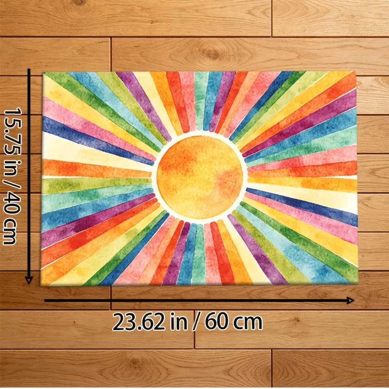 Welcome Doormat Non-Slip Kitchen Rug Vintage Wood Grain Entrance Floor Mat Washable Accent Carpet  Kitchen Mats for Floor