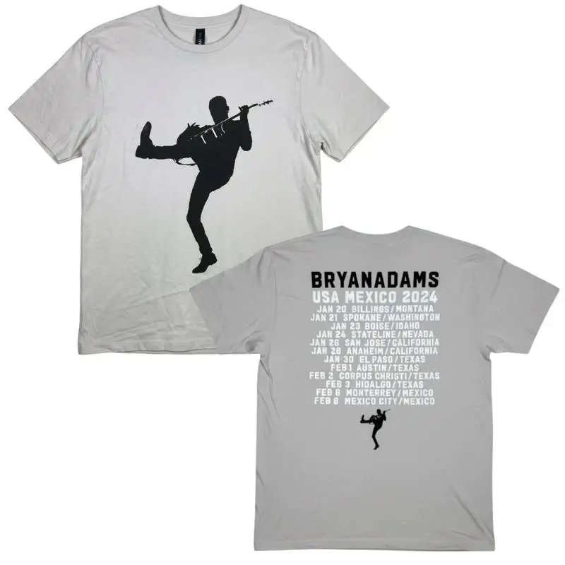 Bryan Adams So Happy It Hurts USA Mexico Tour T-Shirt
