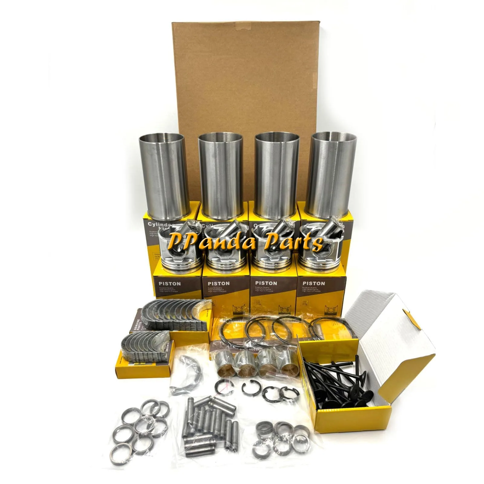 

Overhaul Rebuild Kit for Mitsubishi Engine K4M Excavator ME40 MS040 MXR50 E3D