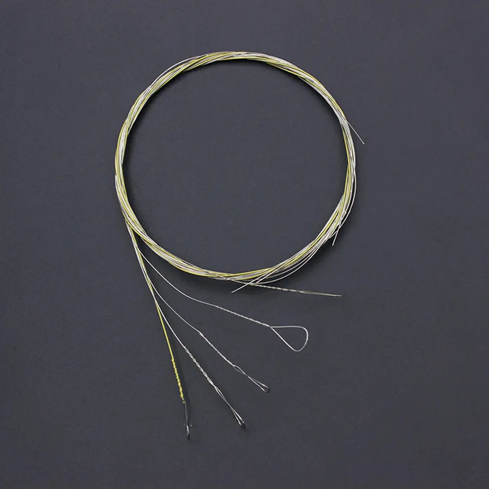 5Pcs Coated Banjo Strings Optical Copper Alloy Tension Resistant Long-Life Banjo Replacement Strings Set String Instrument Parts