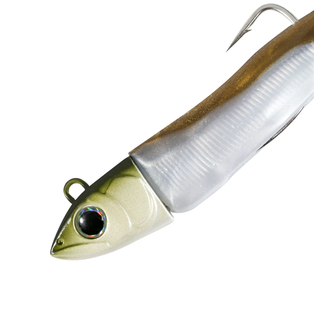 Hunthouse Barre T. Minnow 100mm 25g Siliconen Zachte Vissen Lokken Kunstaas Visgerei Voor Bass Pike Leurre Souple LW216 - afbeelding 2