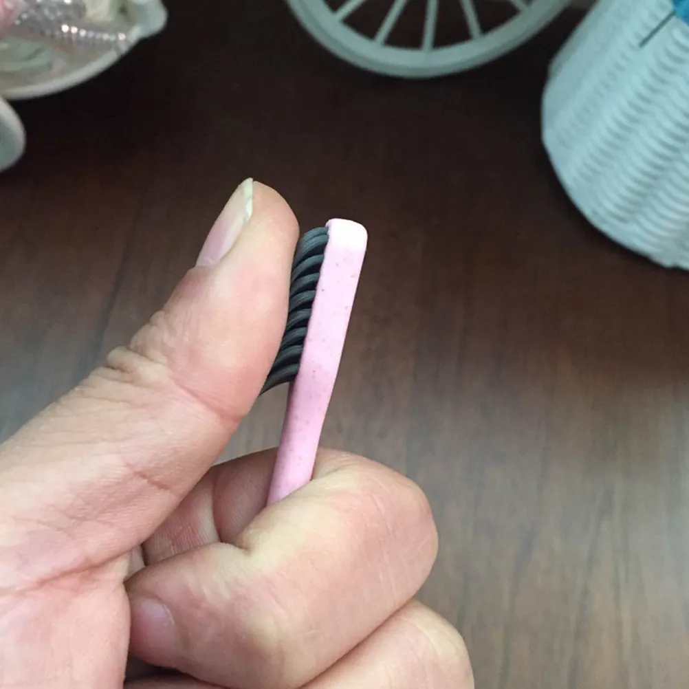4Pcs Bamboo Charcoal Toothbrush Lightweight Antibacterial Bristle Travel Home Use Eco Friendly Biodegradable Colors