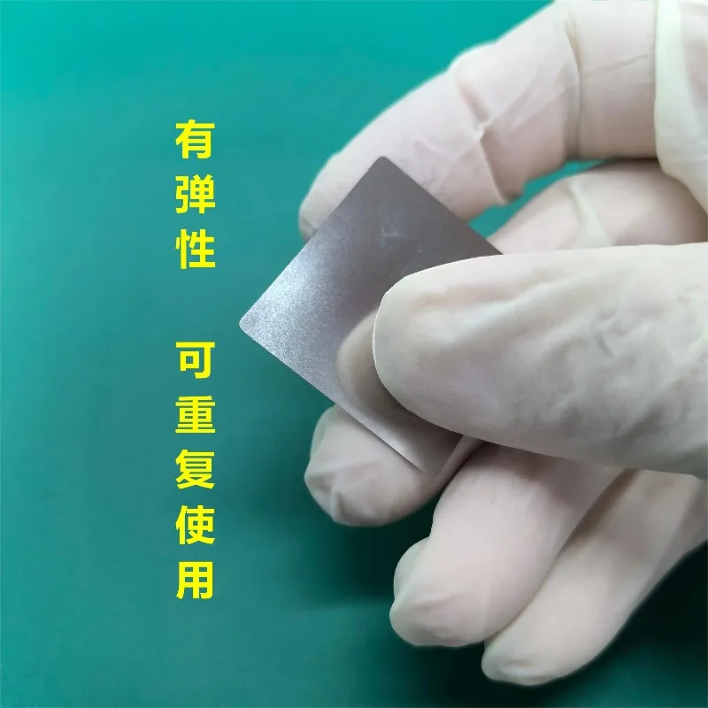 Juego de herramientas de reparación de iPhone, desmontaje de pantalla LCD de palanca de Metal con apertura de acero inoxidable, ultrafino, reutilizable, 0,03mm