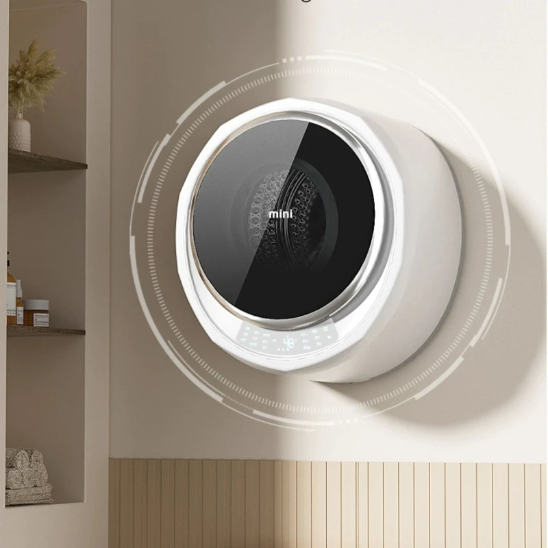 Wall-Mounted Washing Machine Baby Underwear Washing and Drying Integrated Automatic Mini Wall Hanging Multifunction