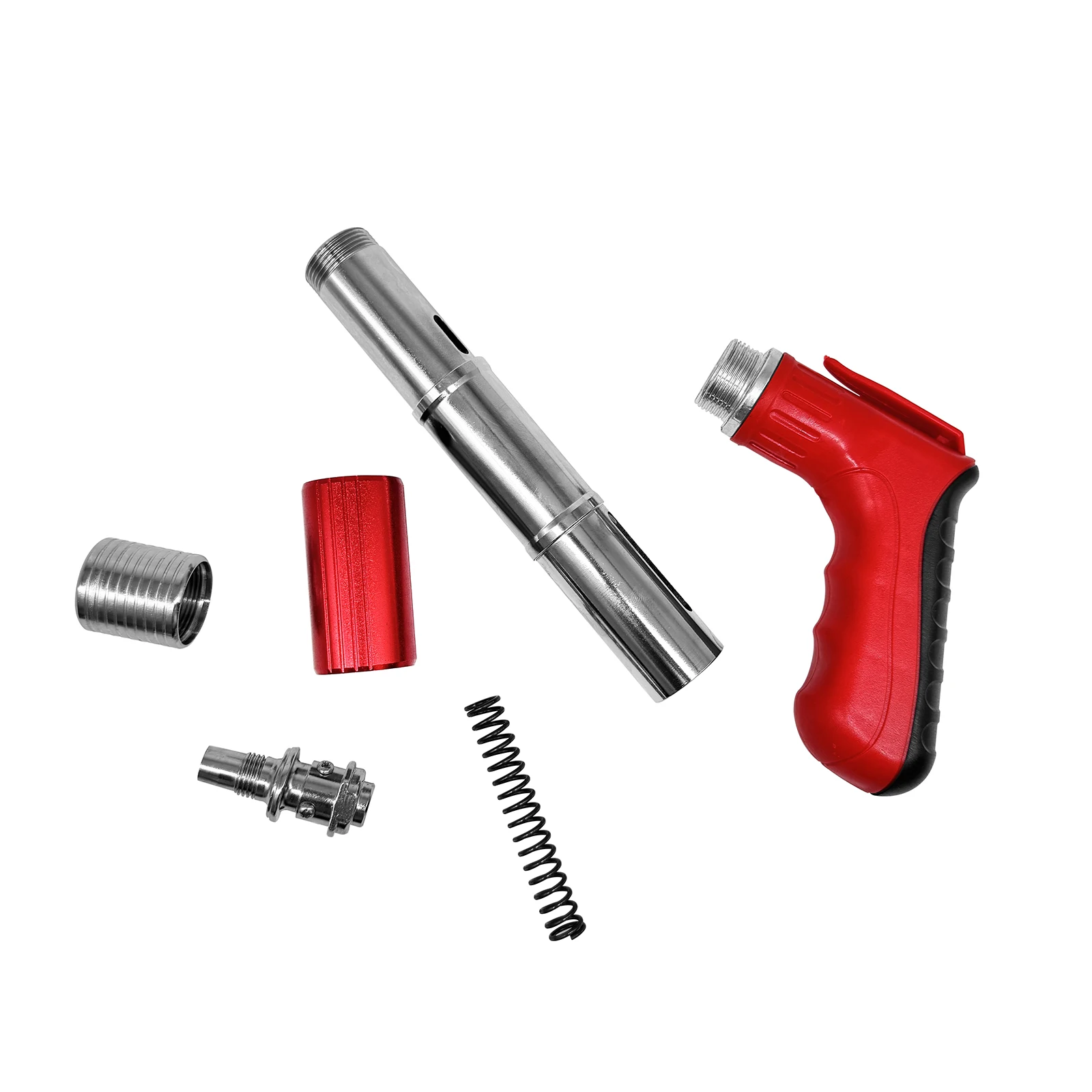 Manual Concrete Nail Gun with 5 Gears Adjustable Power Steel Pin Fastening Tool for Cement Brick Walls (Without Nails)