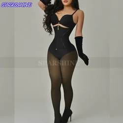 Fajas Colombianas Double Layered Compression Triangle Shapewear for Women Butt Lifter Tummy Control Open Bust Shapewear 2025 New