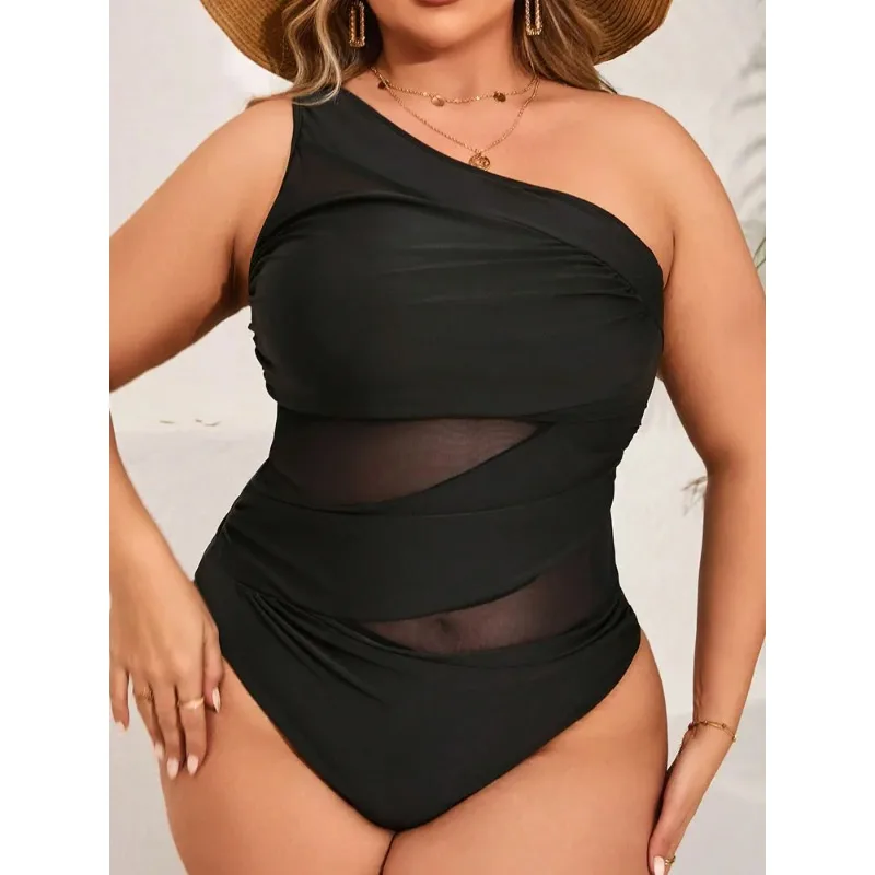 Sexy Black Swimsuits One Piece Women Closed Swimwear Push Up Swimming Wear Bodysuit Bathing Suits Beachwear Pool Bather Summer